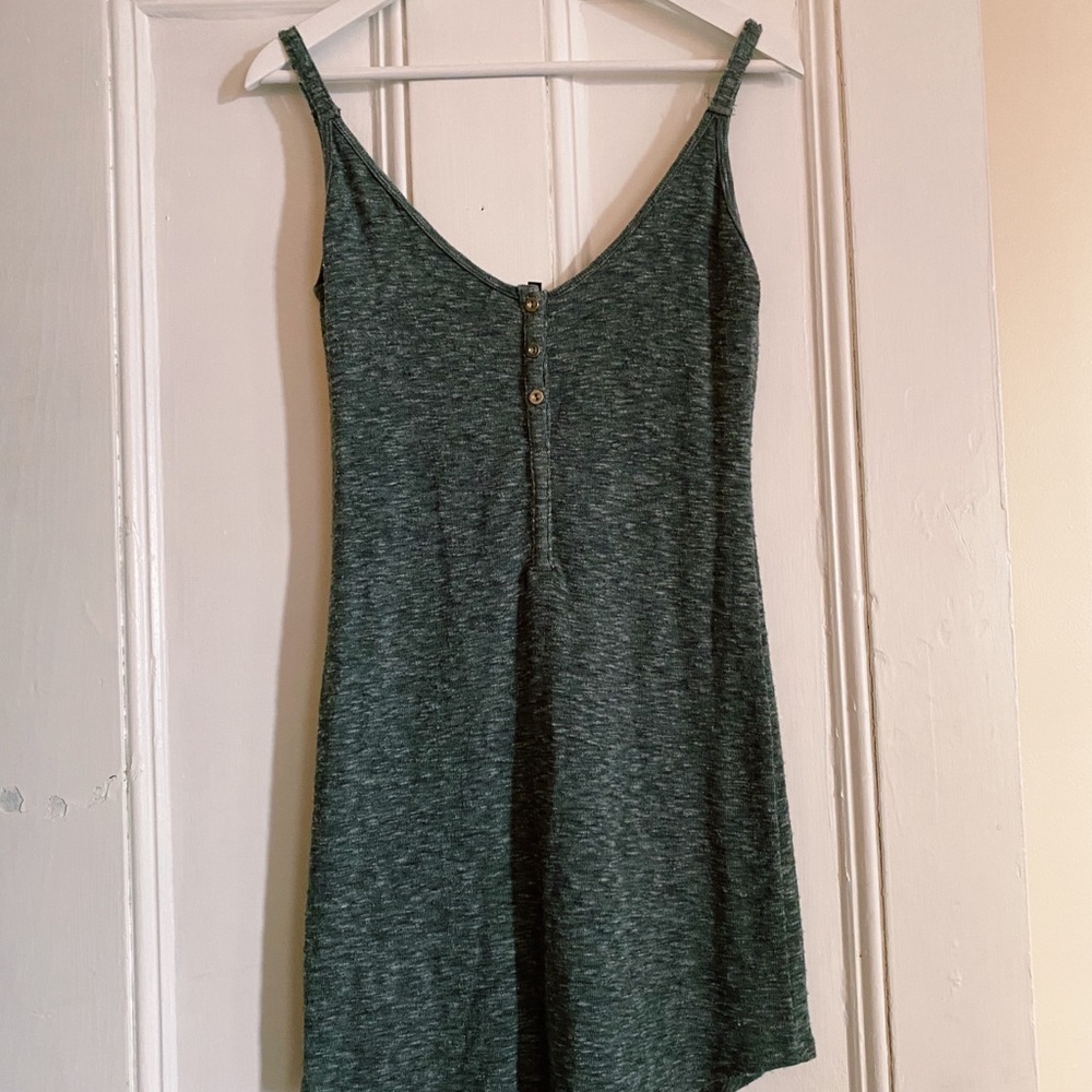 Gray Cotton Dress